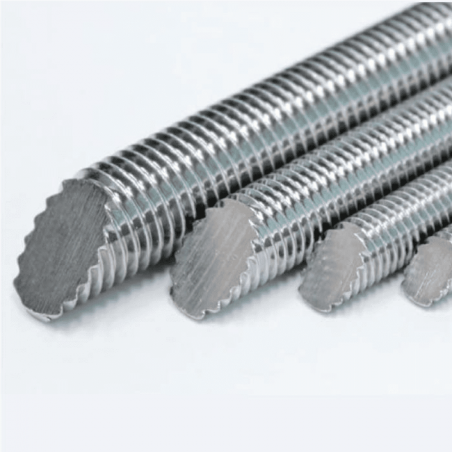 Thanh ren cắt xéo thép không gỉ