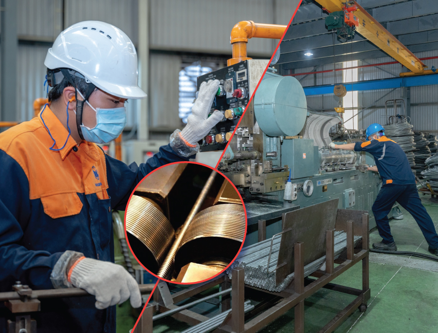 Sản xuất thanh ren